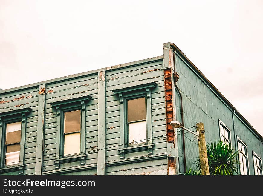 Three Windows of 2-storey Building