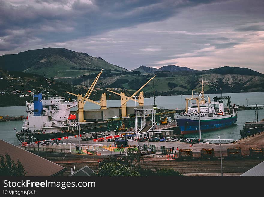 Ship on Body of Water