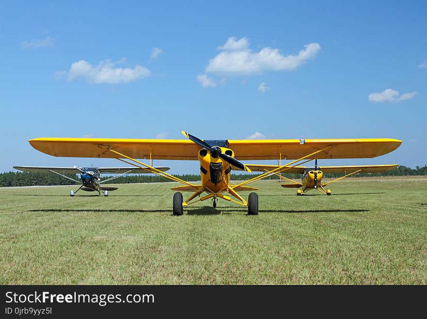 Aircraft, Airplane, Light Aircraft, Propeller Driven Aircraft