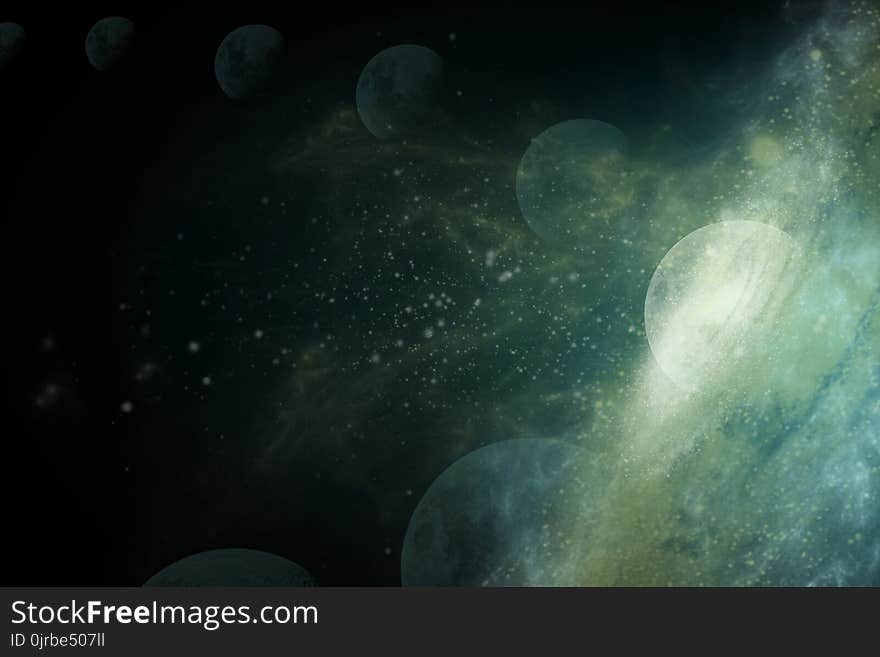 Atmosphere, Universe, Underwater, Outer Space