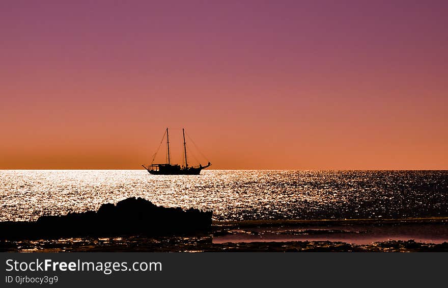 Horizon, Sea, Calm, Sky