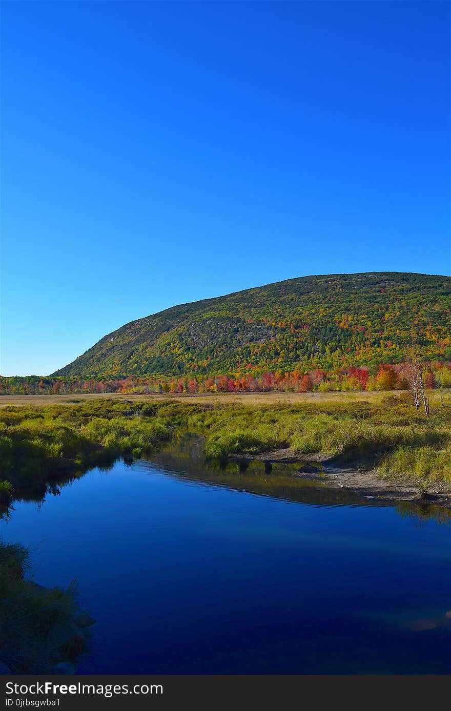 Reflection, Nature, Sky, Highland