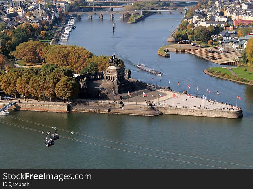 Waterway, Water Transportation, River, Aerial Photography