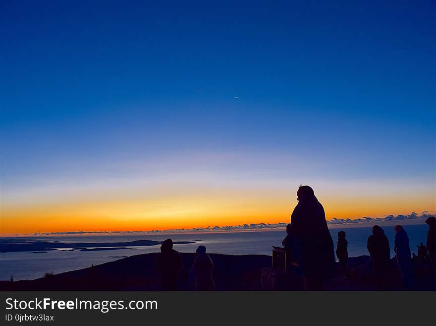 Sky, Horizon, Sunrise, Sunset