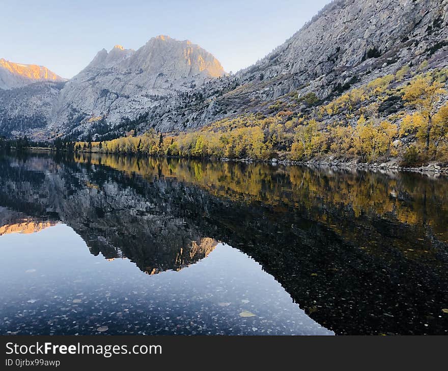 Reflection, Nature, Wilderness, Mountain