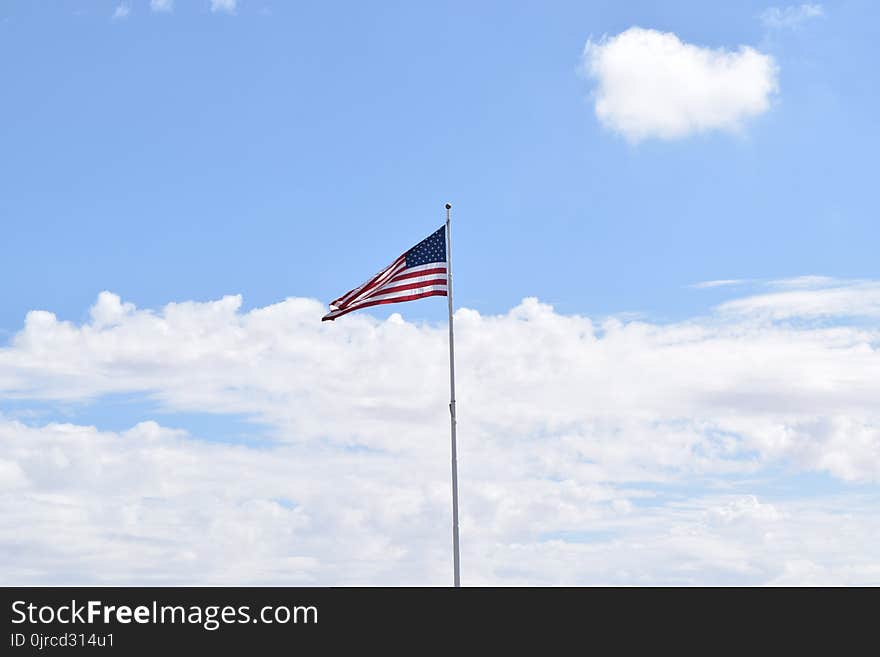 Sky, Cloud, Flag, Air Travel