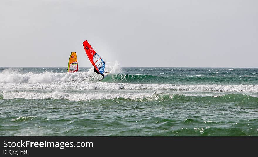 Windsurfing, Wave, Surfing Equipment And Supplies, Wind Wave