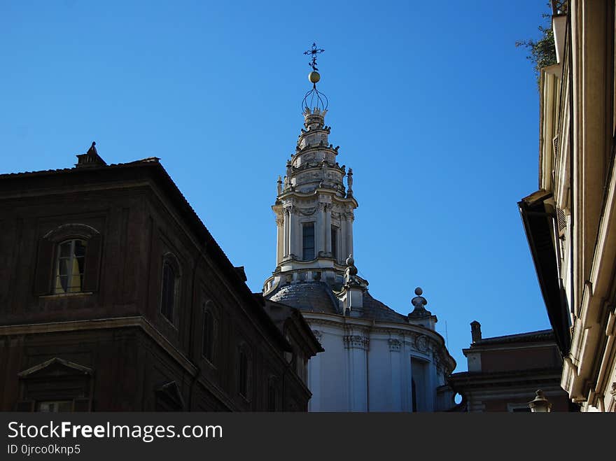 Sky, Spire, Landmark, Building