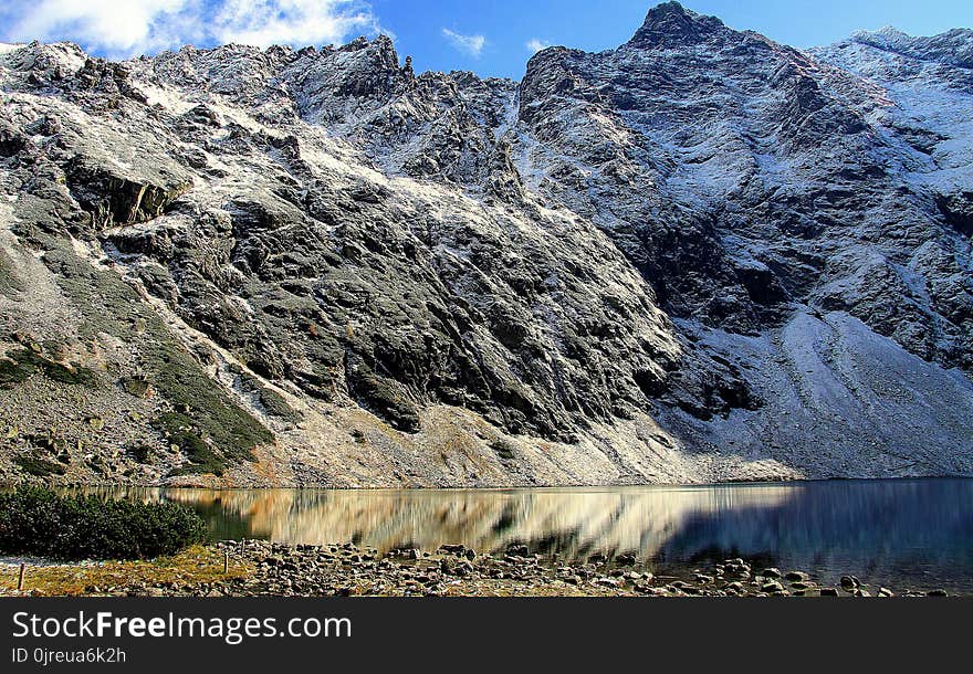 Nature, Wilderness, Mountain, Tarn