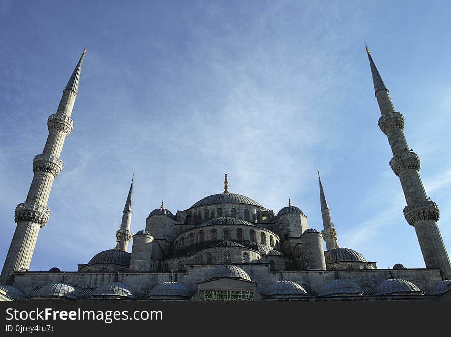 Mosque, Sky, Place Of Worship, Landmark