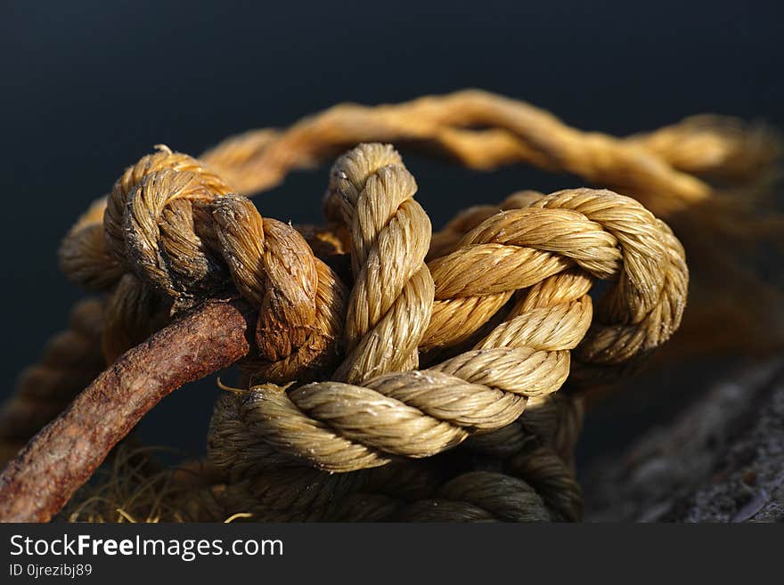 Rope, Close Up, Macro Photography