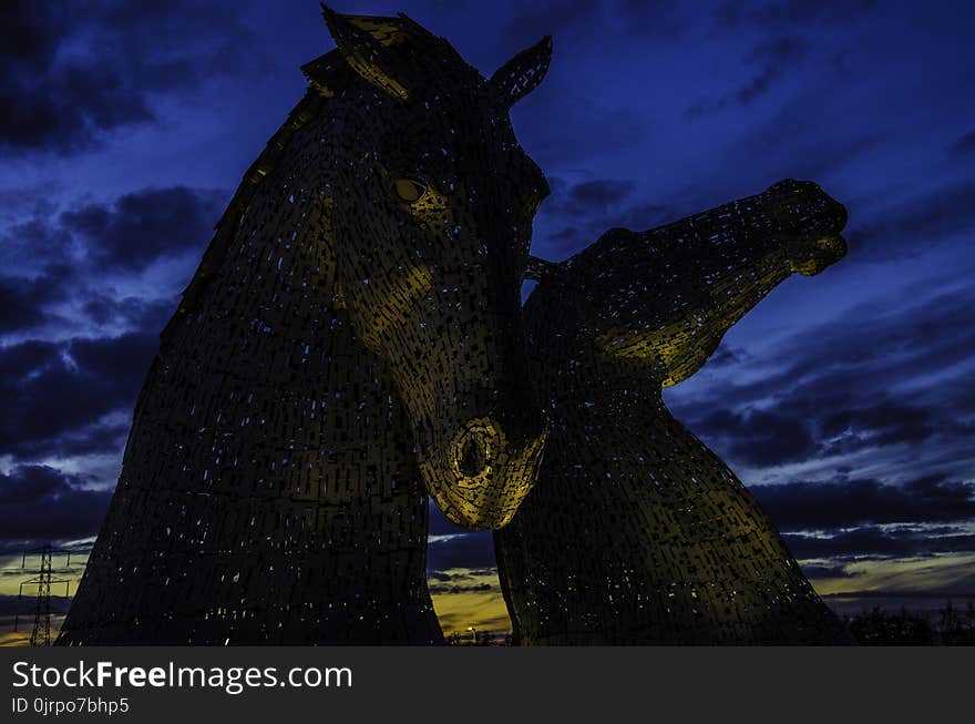 The Kelpies, Scotland