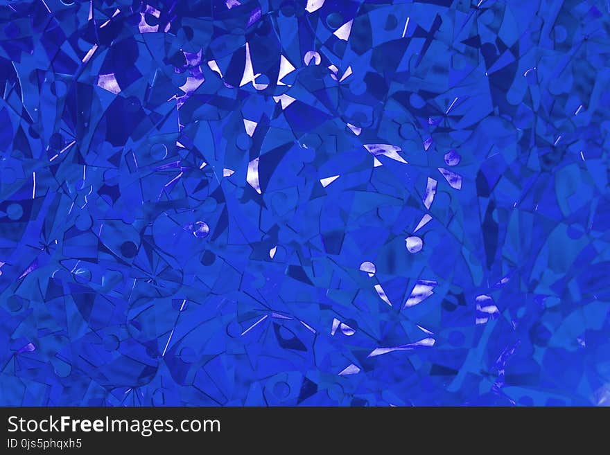 Blue Abstract Painting