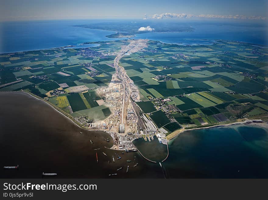 Aerial Photo of Land Form