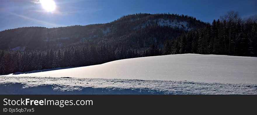 Ice Covered Mountain