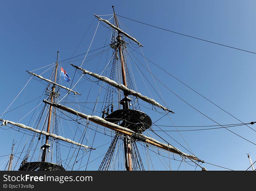 Sailing Ship, Tall Ship, Mast, Ship