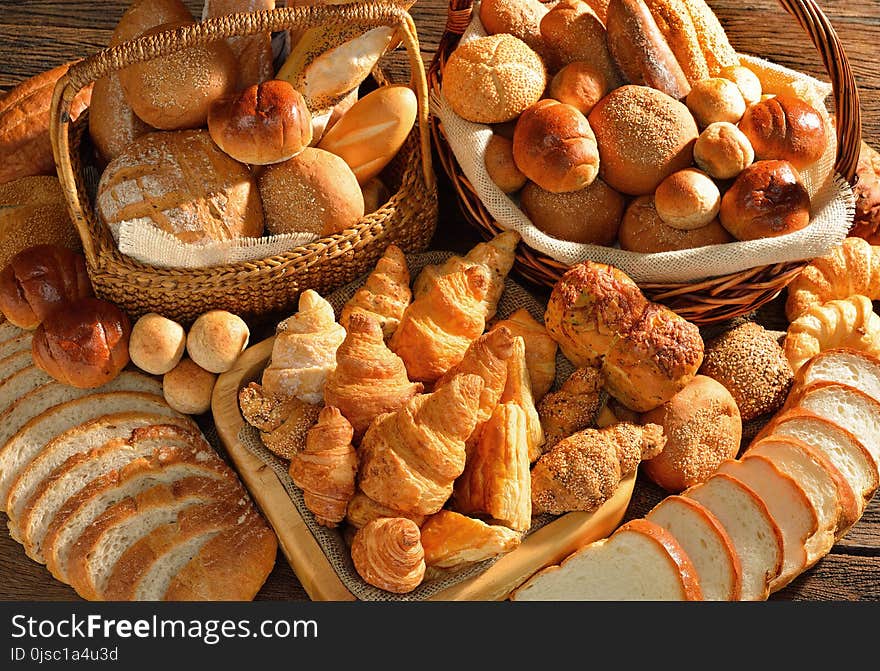 Bread, Baked Goods, Bakery, Pan Dulce