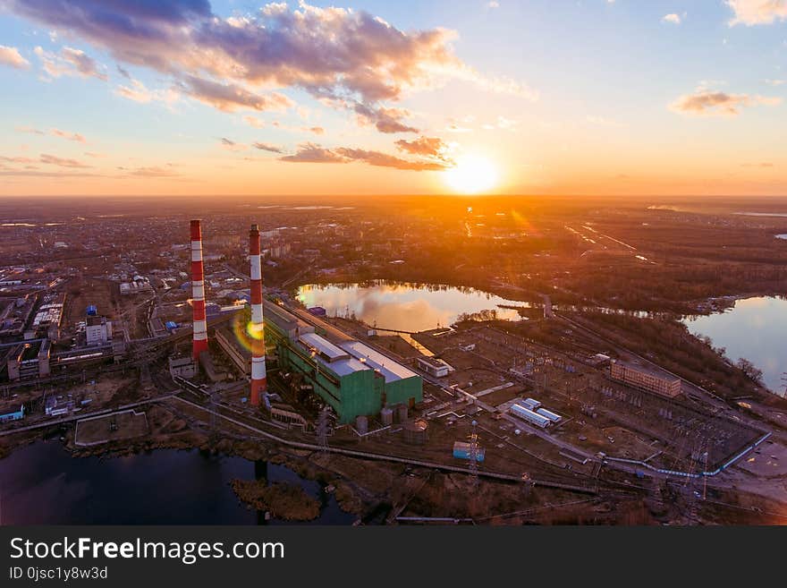 Bird's Eye View, Sky, Horizon, Aerial Photography