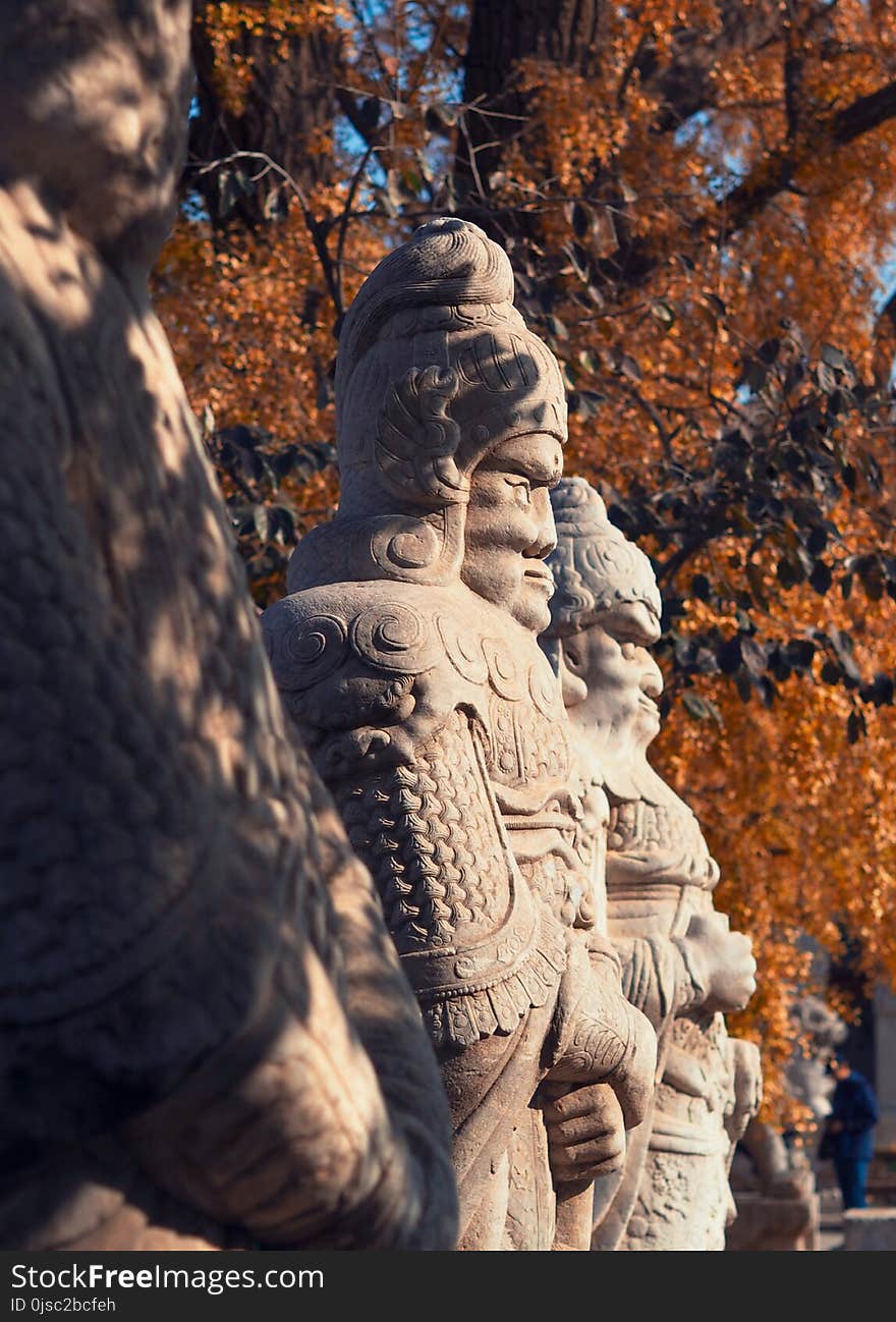 Statue, Sculpture, Stone Carving, Monument