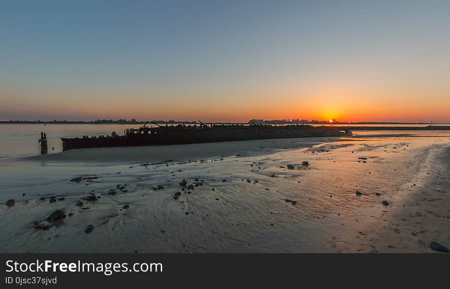 Horizon, Sea, Shore, Sky