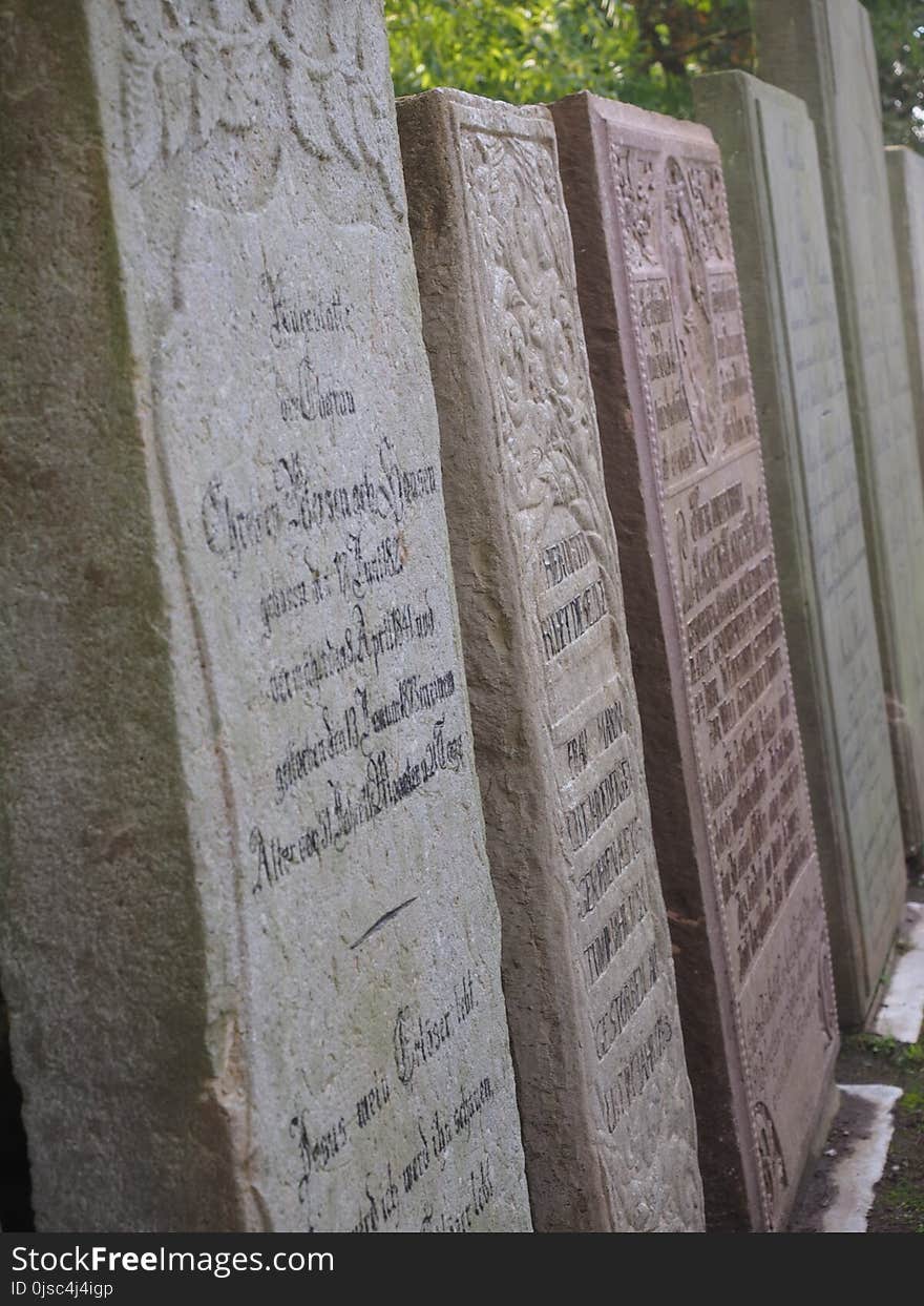 Grave, Headstone, Memorial, Stele