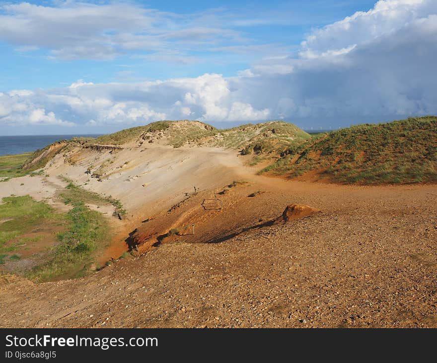 Ecosystem, Sky, Cloud, Hill