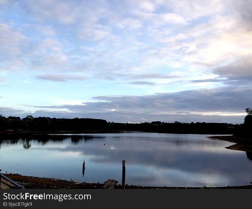 Sky, Reflection, Water, Loch