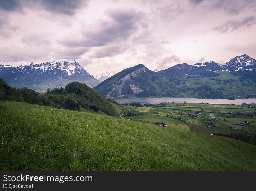 Highland, Sky, Mountainous Landforms, Nature