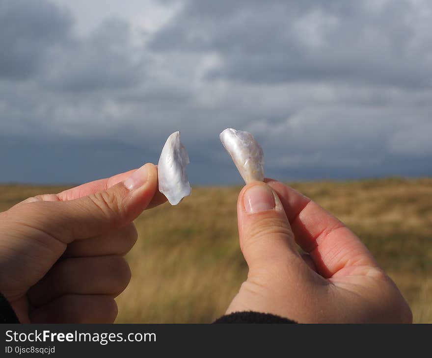 Hand, Sky, Finger