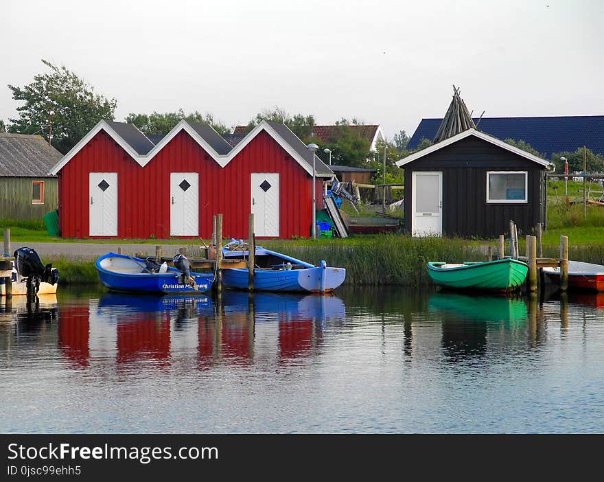 Waterway, Water, Water Transportation, Reflection