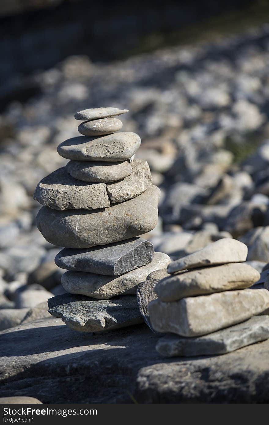 Rock, Pebble, Material, Water