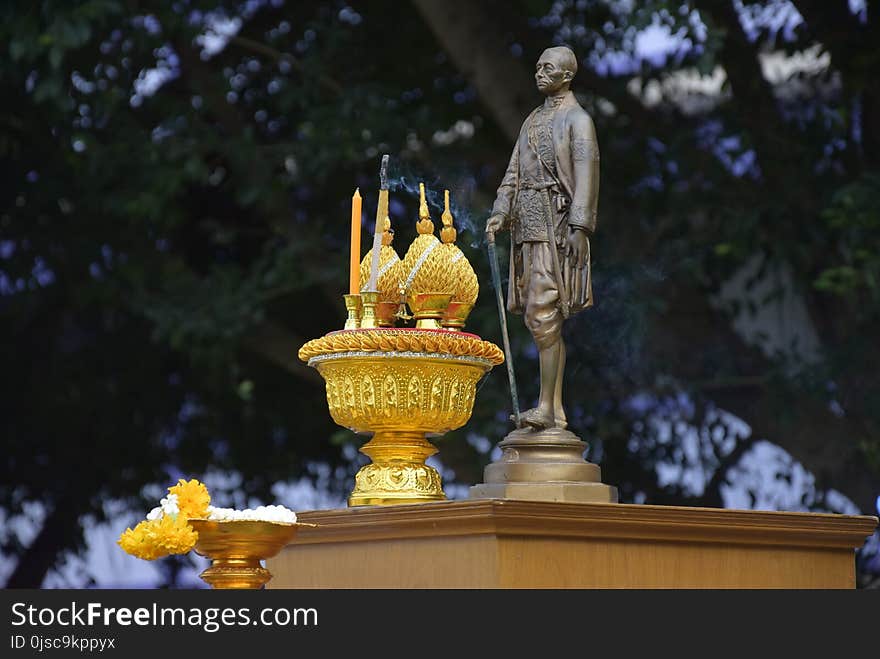 Statue, Place Of Worship, Monument, Wat