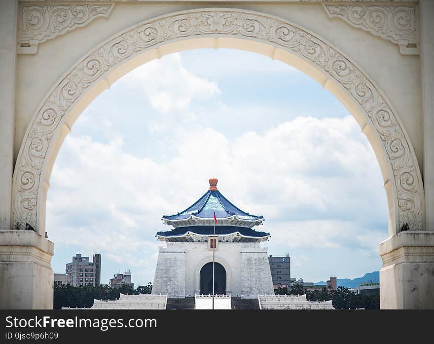 Arch, Landmark, Sky, Architecture