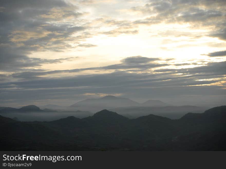 Sky, Cloud, Horizon, Sunrise