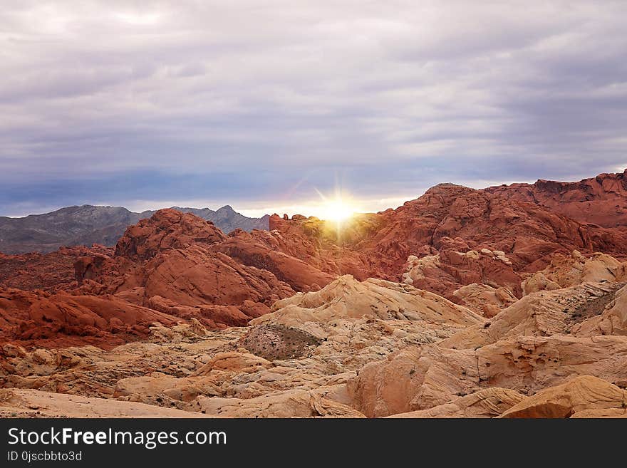 Sky, Badlands, Wilderness, Rock