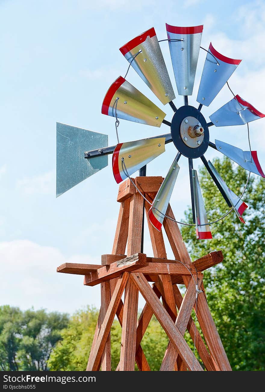 Windmill, Mill, Wind, Wheel