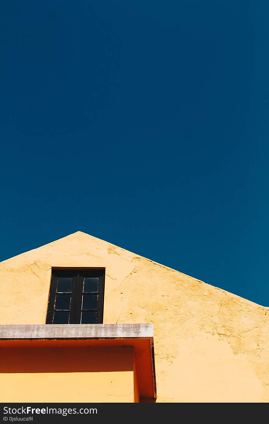 Low Angle Photography of Brown House