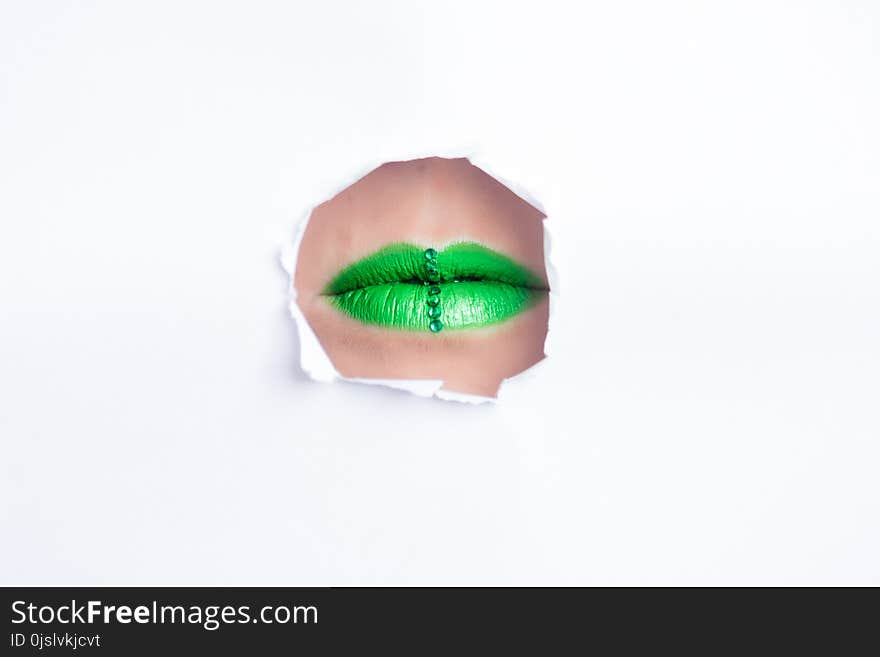 Green Lipstick