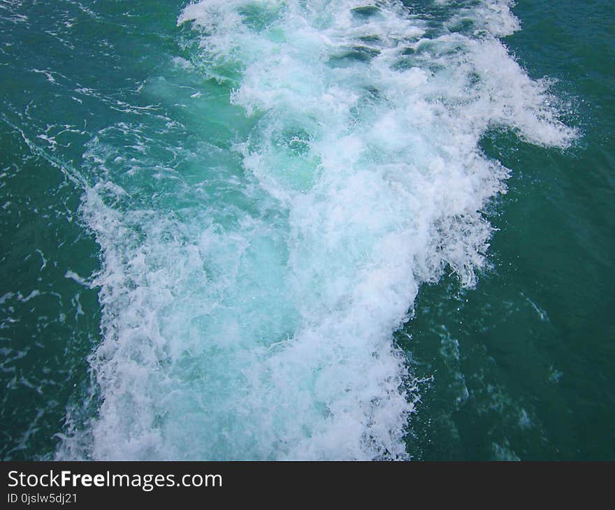 Photo of Water Passed by a Boat