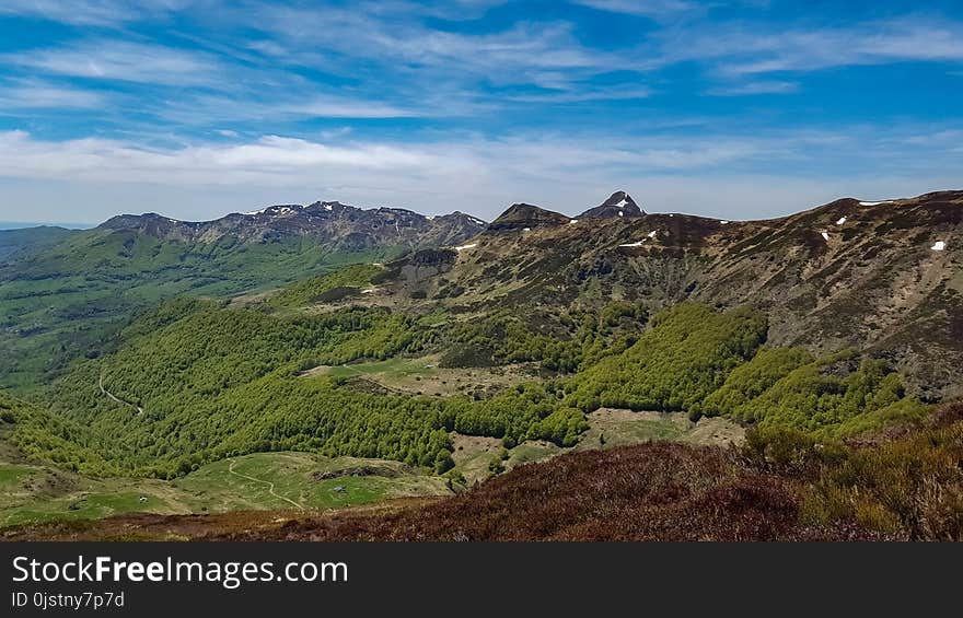 Highland, Vegetation, Ridge, Nature Reserve