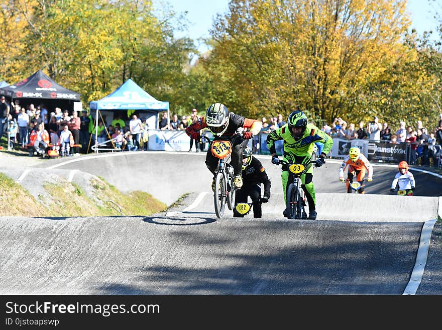 Cycle Sport, Bicycle Motocross, Racing, Race Track