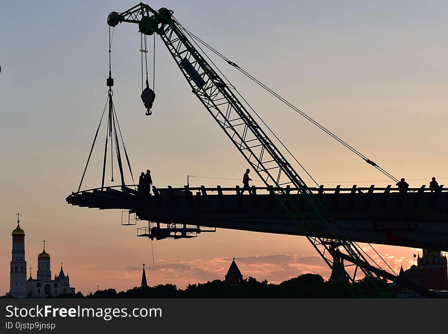 Bridge, Sky, Suspension Bridge, Fixed Link