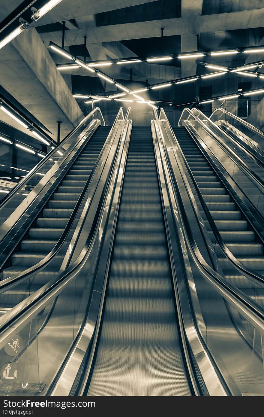 Escalator, Metropolitan Area, Architecture, Structure