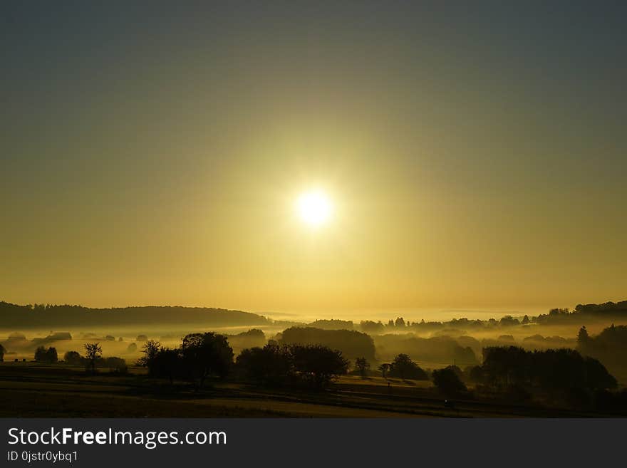 Sky, Sunrise, Dawn, Morning