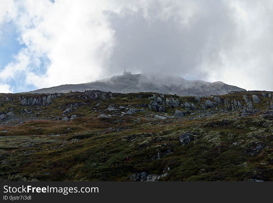 Highland, Mountain, Wilderness, Cloud