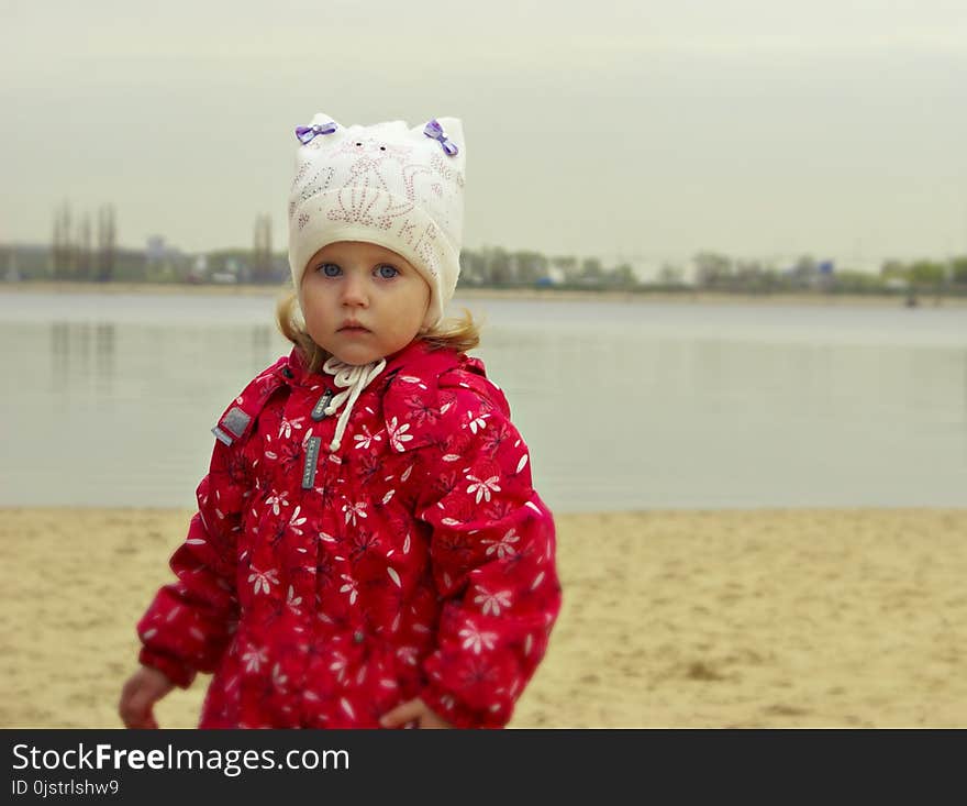 Child, Headgear, Water, Fun