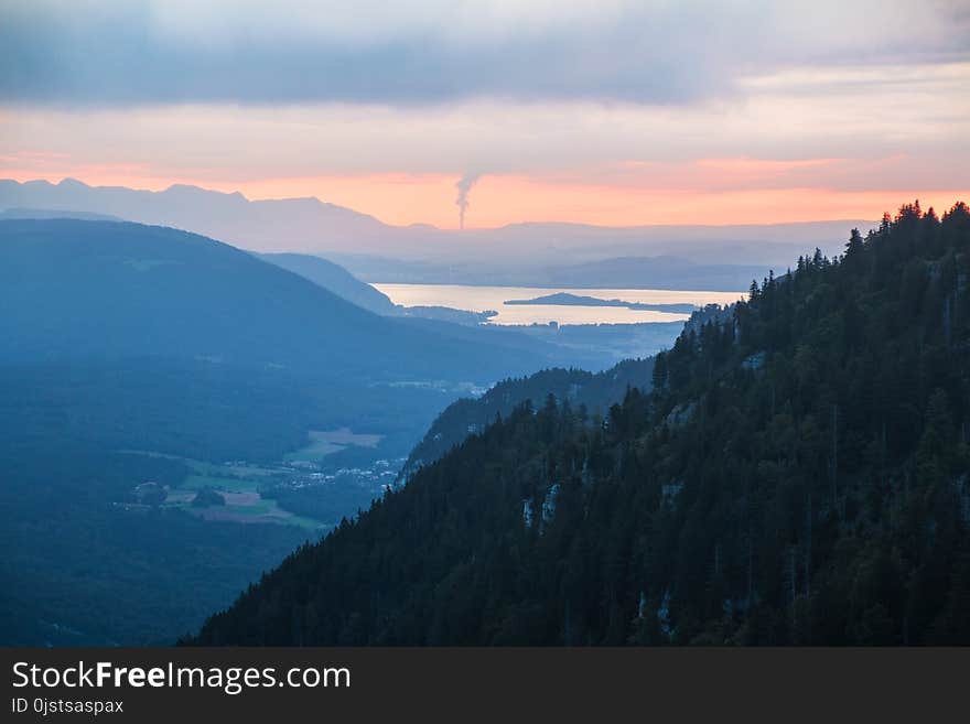 Sky, Highland, Dawn, Cloud