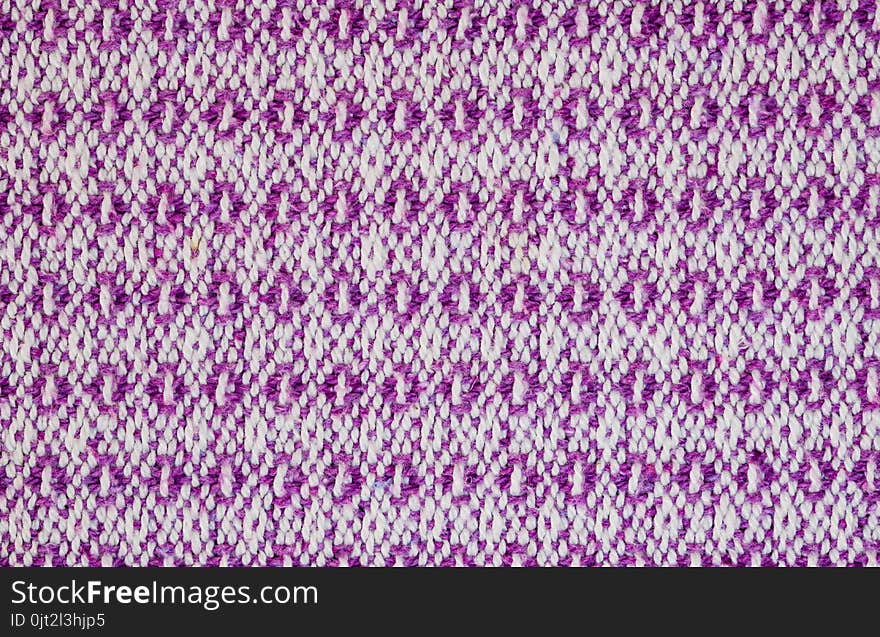 Texture Of The Fabric Surface Made Of Knitted Natural Cotton Fiber, Purple-lilac Pattern,d