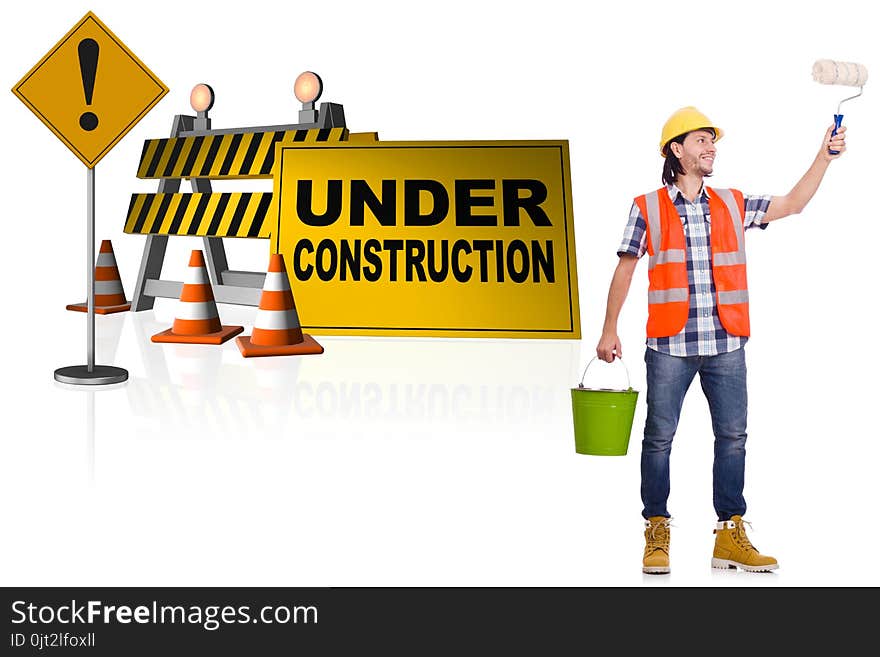 The concept of under construction for your webpage
