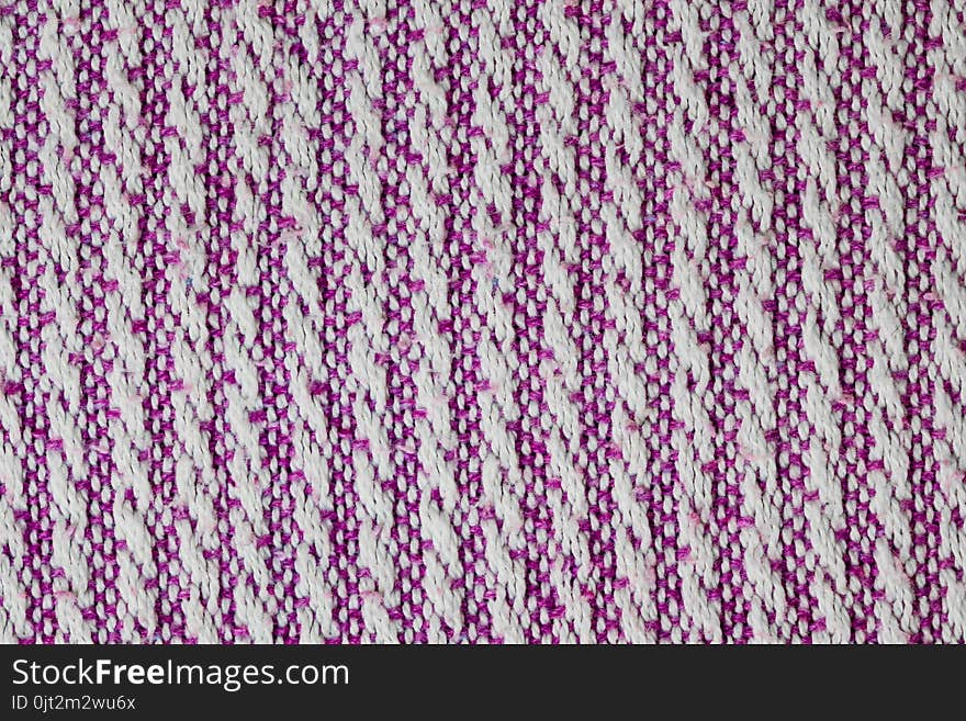 Texture Of The Fabric Surface Made Of Knitted Natural Cotton Fiber, Purple-lilac Pattern,d